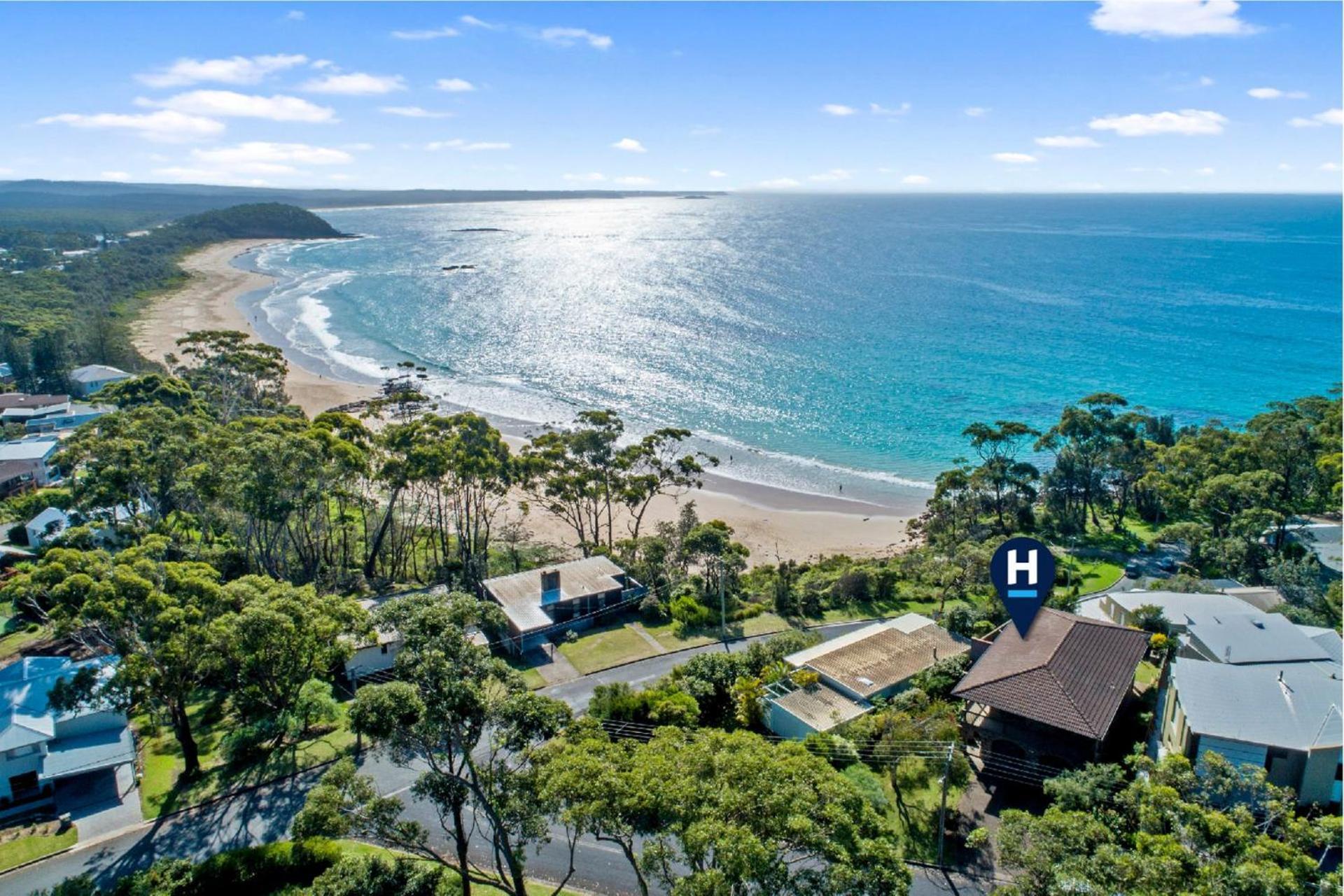 Sapphire Views - Narrawallee Beach Villa Exterior photo